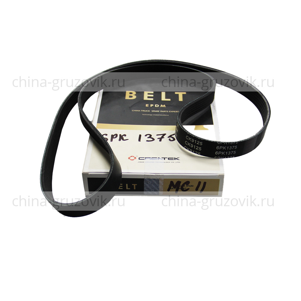 Ремень 6PK-1375 МС11 Createk арт.082V96820-0251