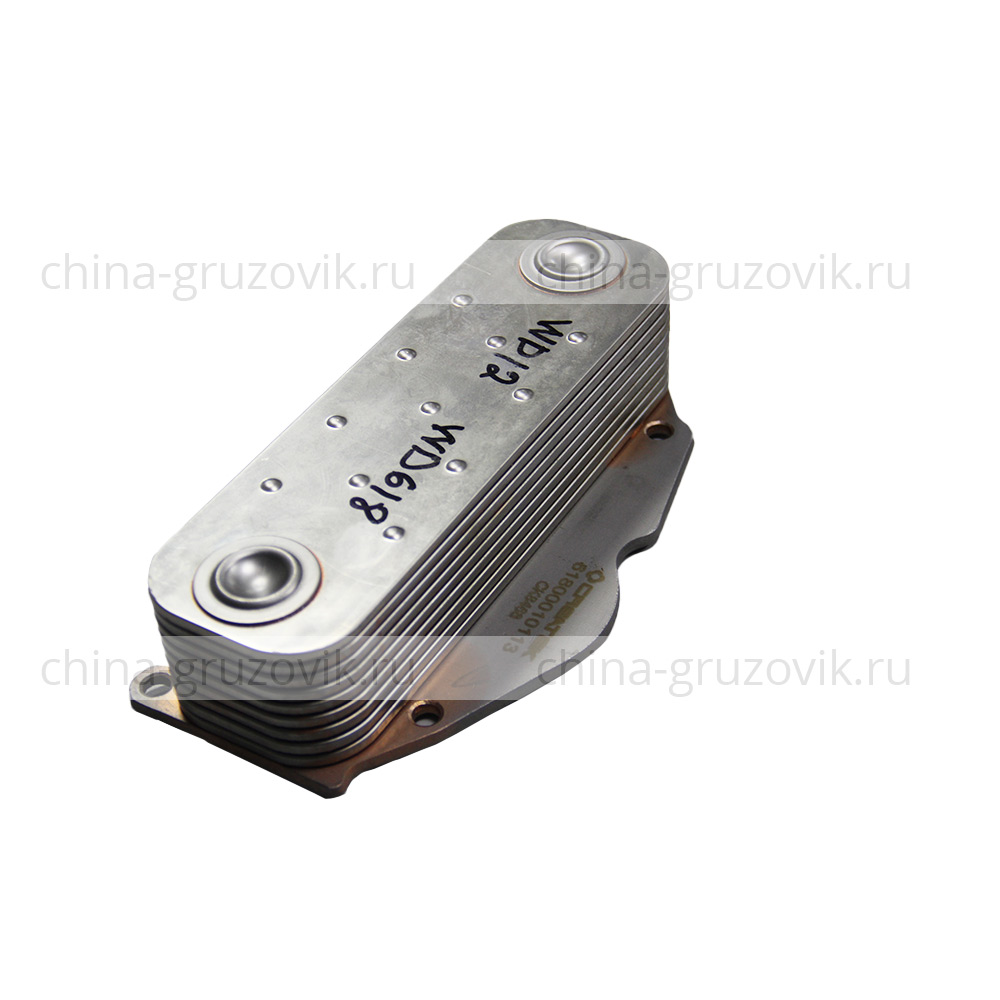 Радиатор масляный (теплообменник) WD12/WD618 Createk арт.61800010113