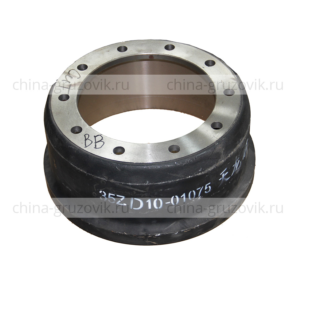 Барабан тормозной передний DONG FENG Ø410 длина L=190 арт. 35ZD10-01075