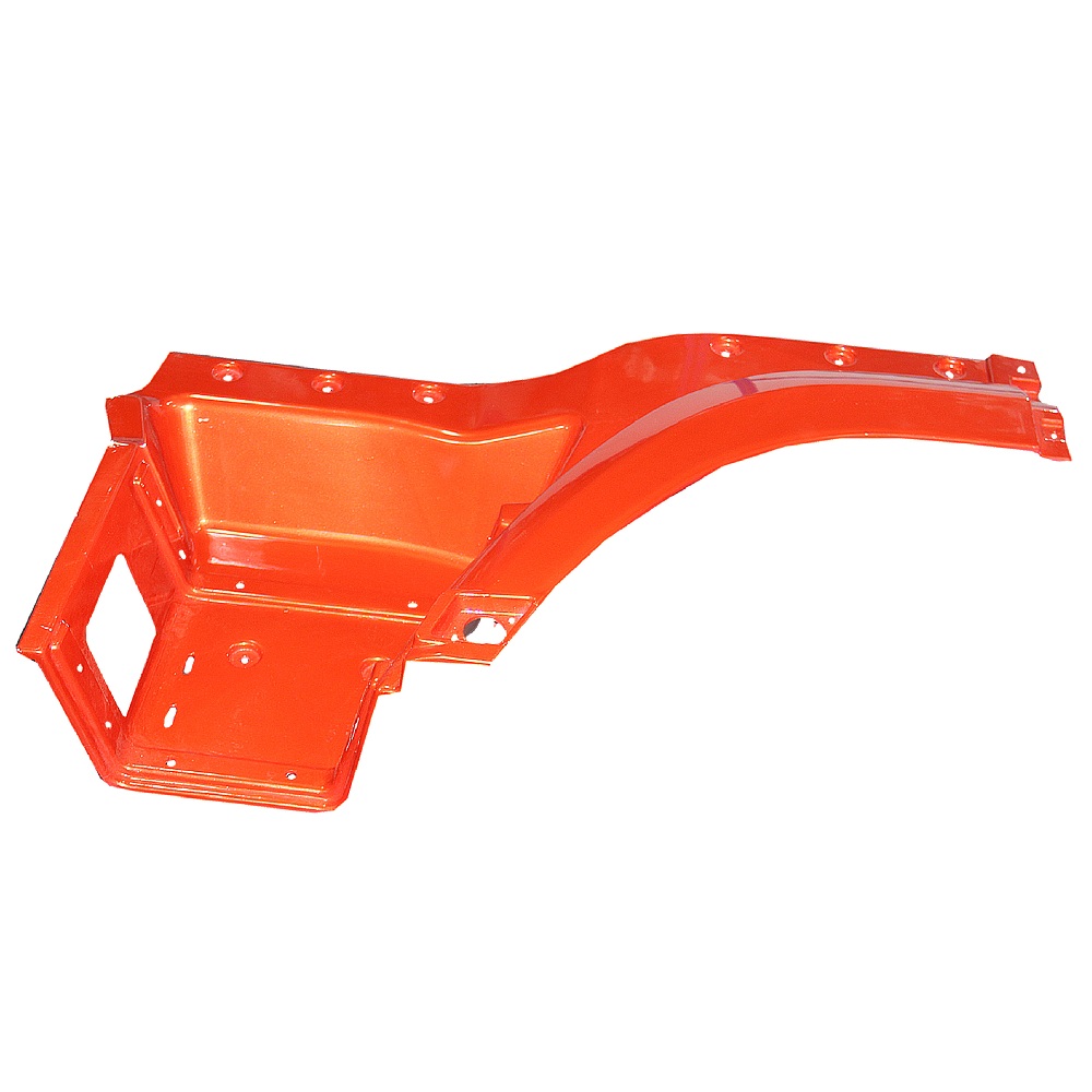 Крыло кабины левое L переднее Х3000 (красное)  Арт DZ14251240012 RED